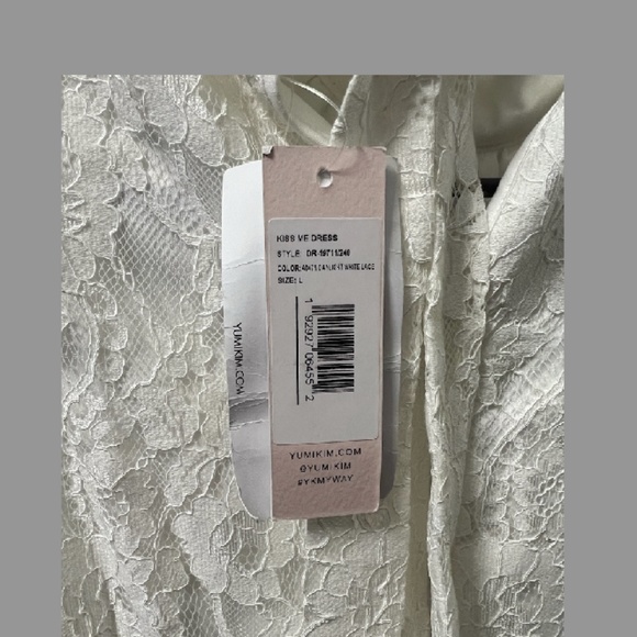 Yumi Kim Kiss Me Dress in White Revolve (L) NWT - Picture 5 of 6